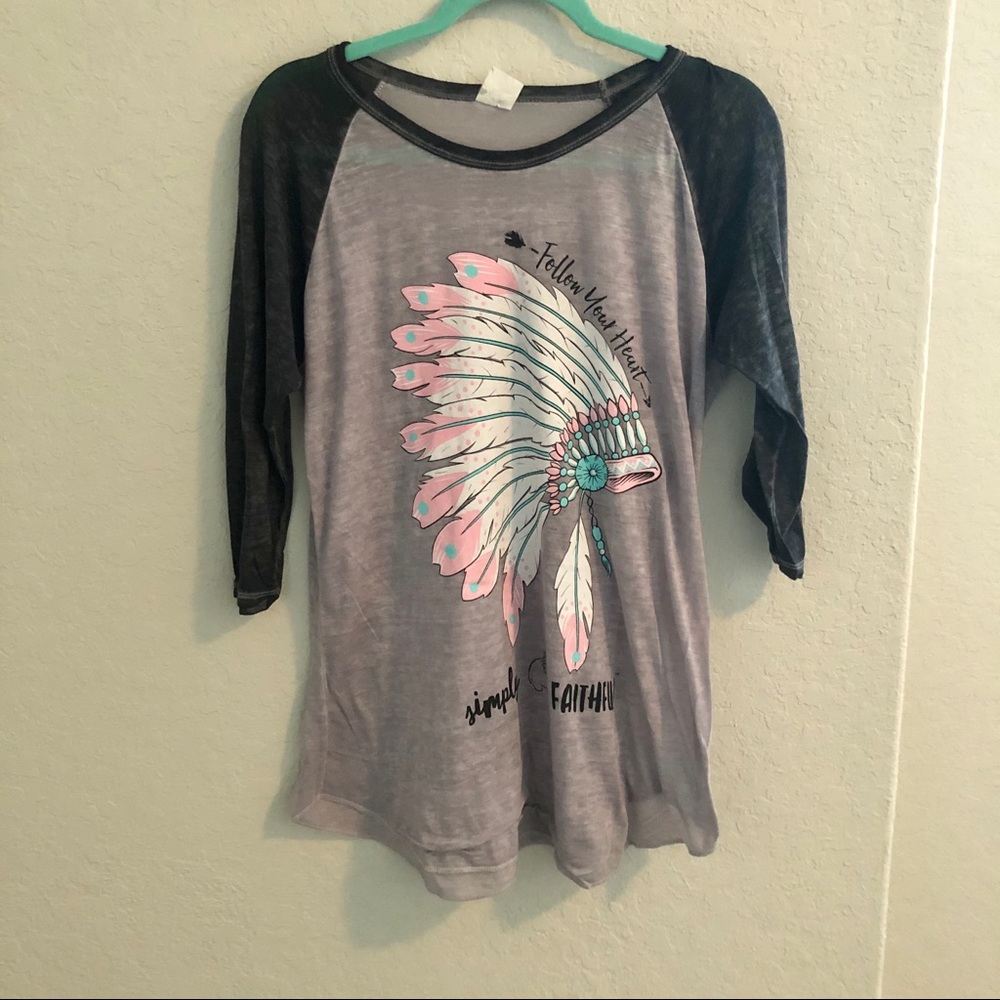 👚 Simply Faithful Headdress 3/4 Ragland - Large